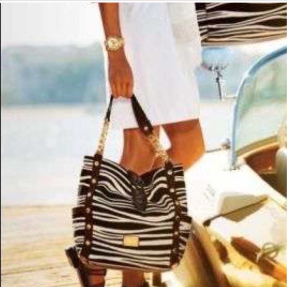 Michael Kors Tribal Zebra Tote
